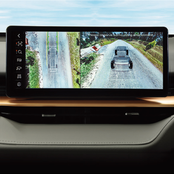  360 Around View Camera and  Transparent Chassis Function